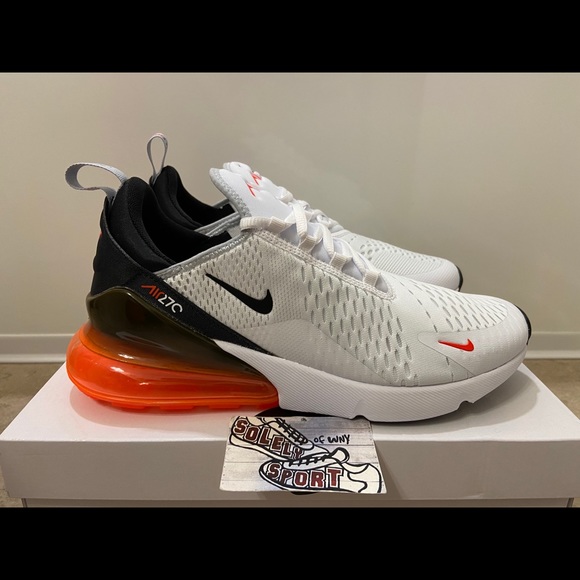air max 270 white red
